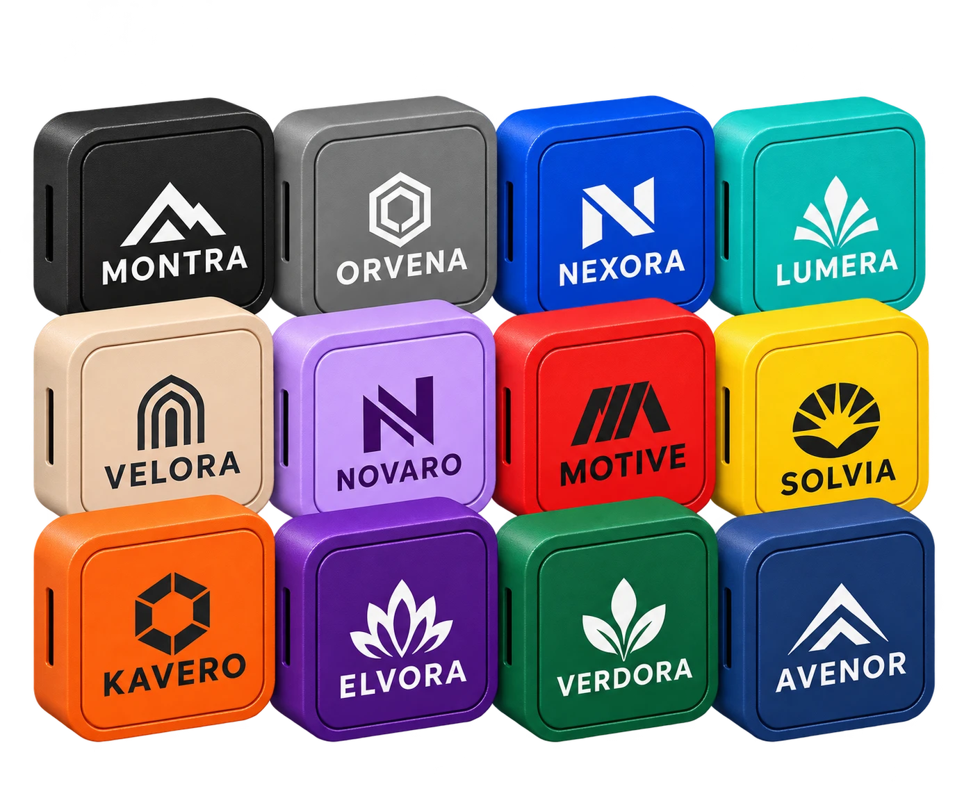 Sensei osveživači u 12 boja sa logotipima kompanija